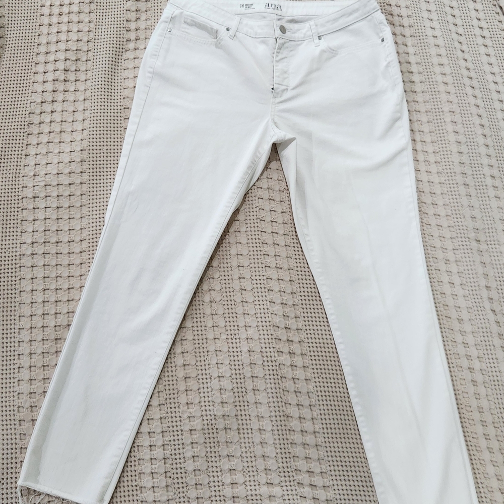 ANA Women's White Jeans